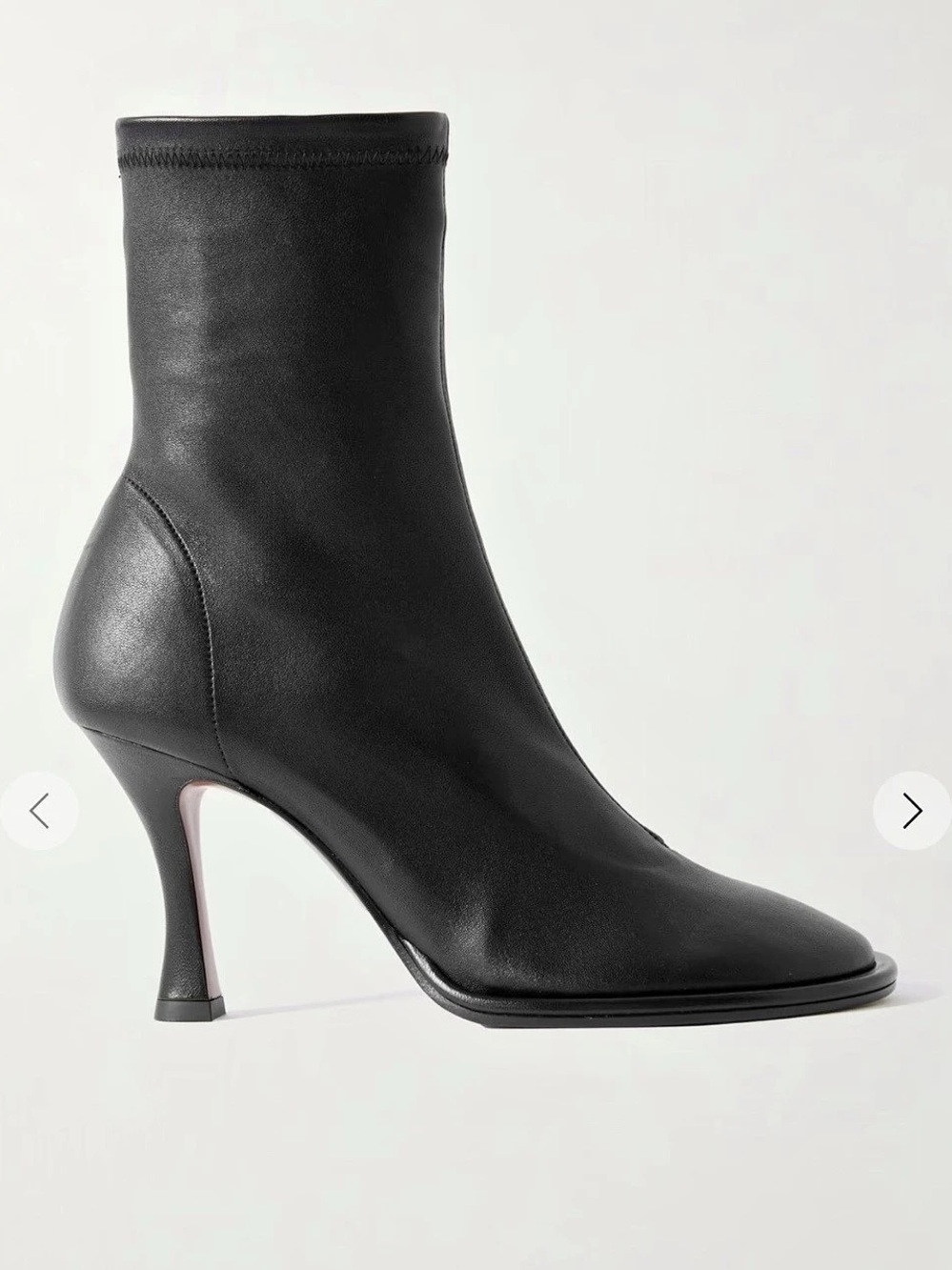 NEOUS Ran Stretch Leather Ankle Boots Black EU 37